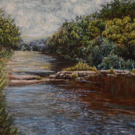 Переправа через речушку