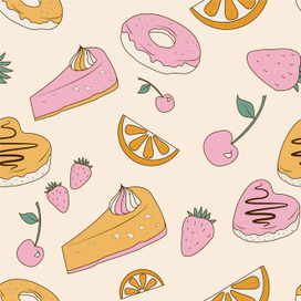 Vector pattern/sweet