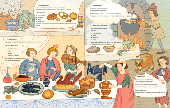 Средневековый обед