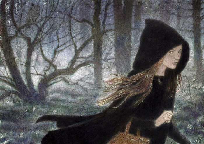 Через лес...