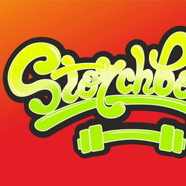 логотип в стиле леттеринг