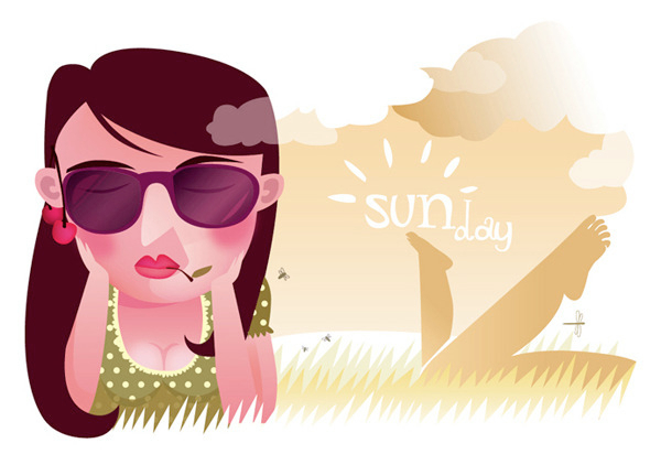 знойная женщина