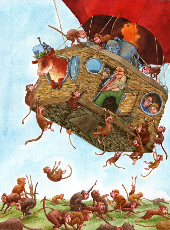 Приключения необыкновенной коровы Булочки