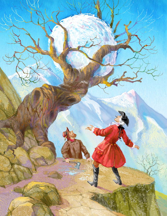 после вулкана тянет к снегу