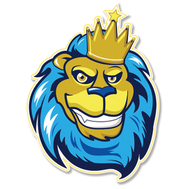 Стикер лев