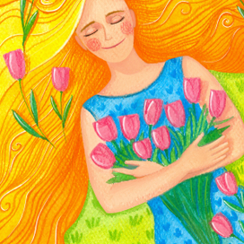 Календарь из 12 иллюстраций