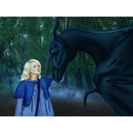 Фанарт Полумна и фестрал