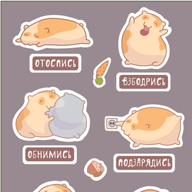 Раз хомяк,два хомяк