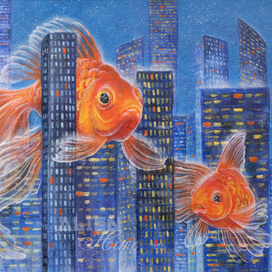 Дождь в городе