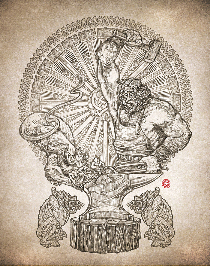 Кузнец и черт