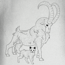 Верные друзья мистера Л. Кот и Козел