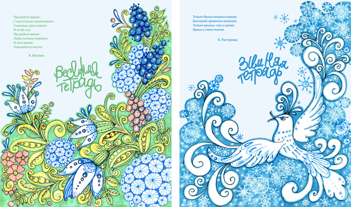 обложки для тетрадей 2