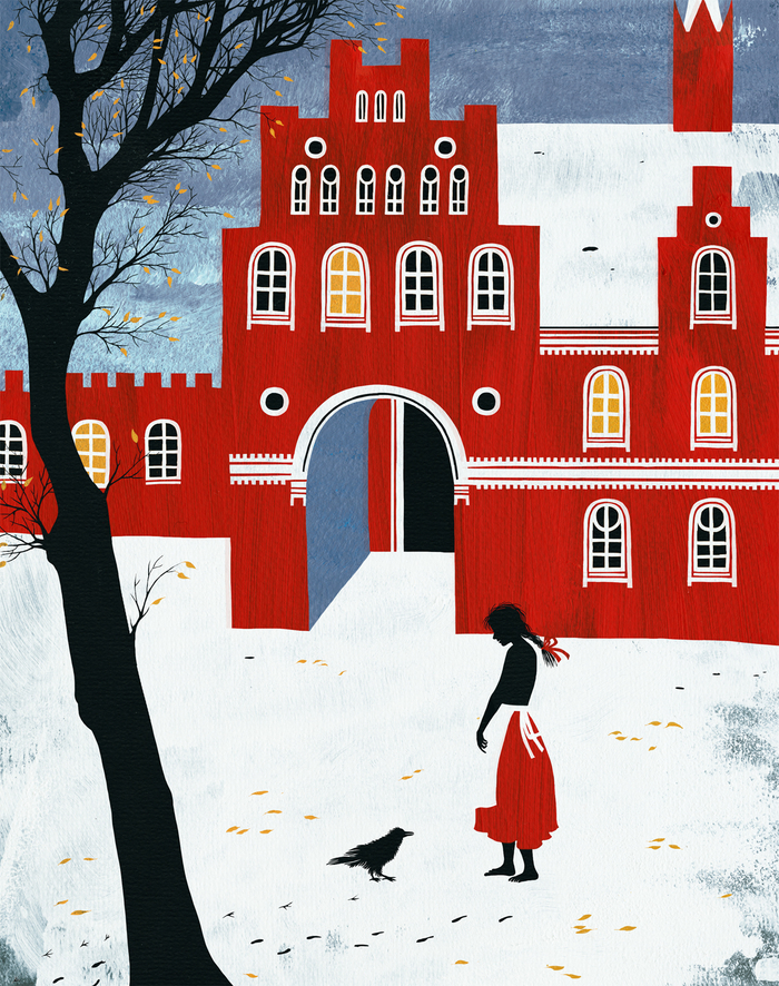  Иллюстрация - 6 к сказке Х.К. Андерсена "Снежная королева"