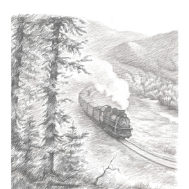 Рисунок в книгу