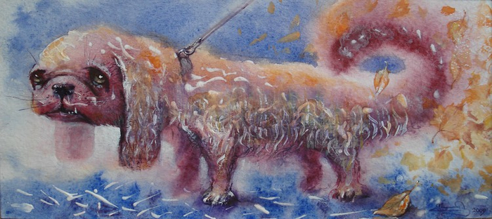 Прогулка под дождем