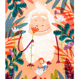 Monster Lou from the planet "Head"