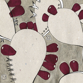 Кактусы. опунция №5