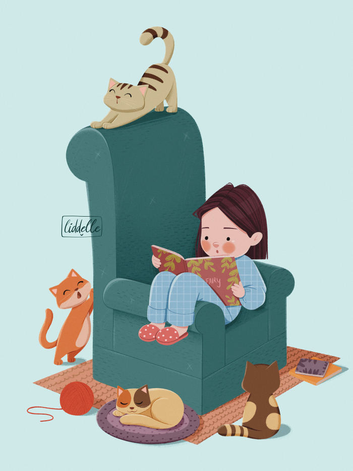 Вечер в компании мелких