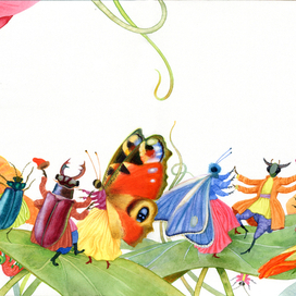 Муха-цокотуха. Танцуют все!