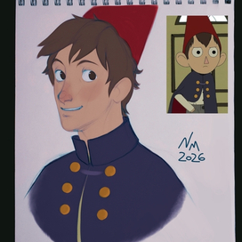 Фанарт на мульт сериал "По ту сторону изгороди" 