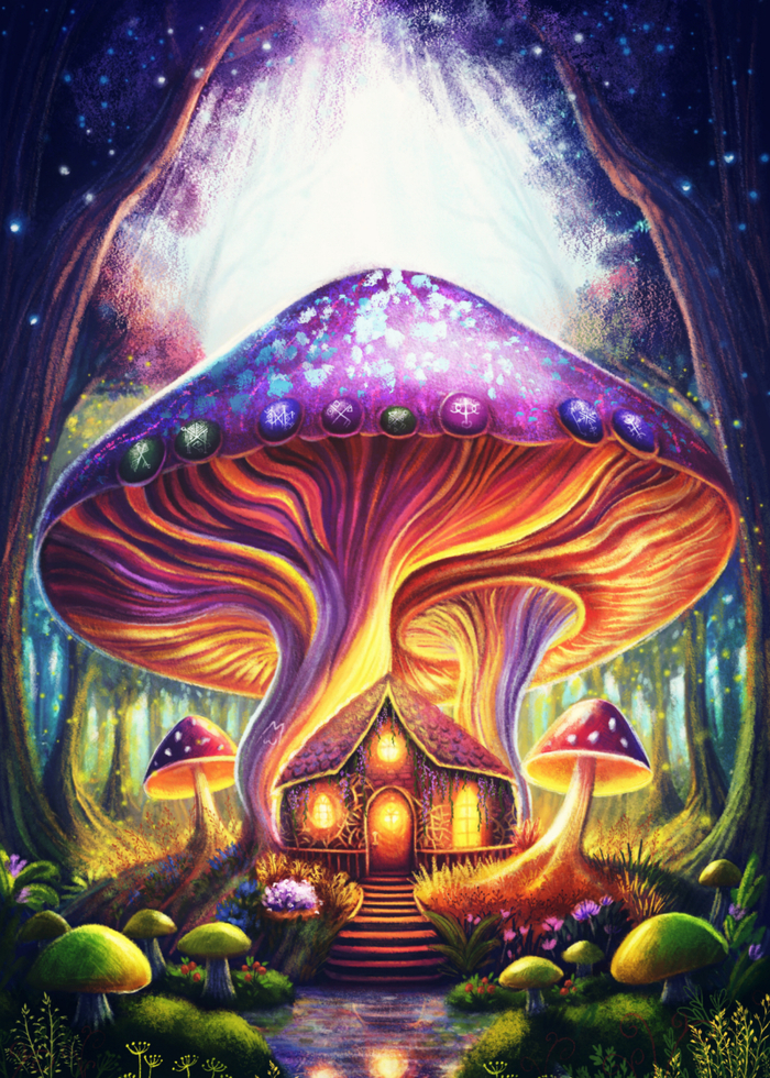 В гости к болотной колдунье