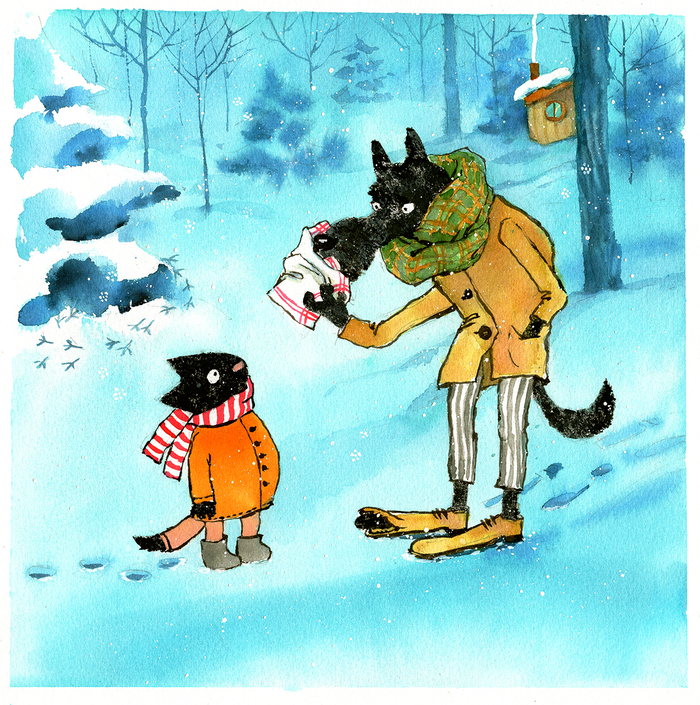 Здравствуйте, дяденька Волк