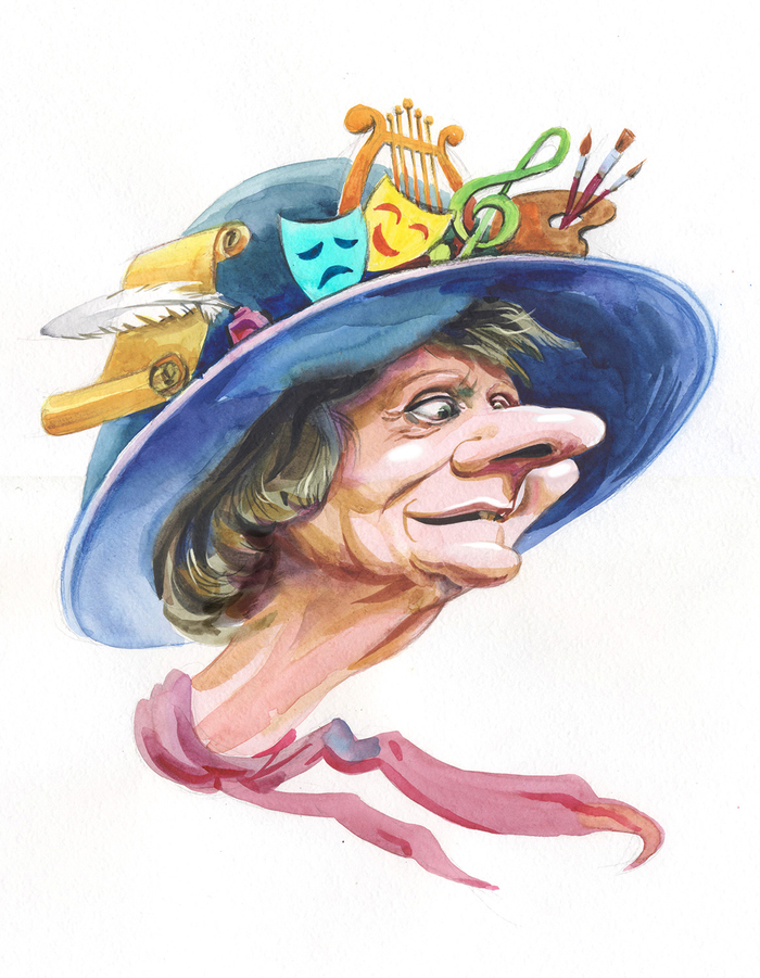 Л. Петрушевская - писатель, режиссёр, музыкант, художник.