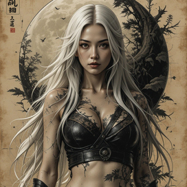 Девушка-воин.