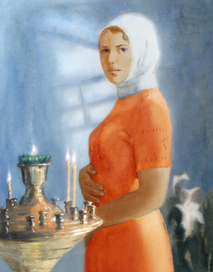 Иллюстрация к рассказу "Дитя Божие" писательницы Ксении Весновой.