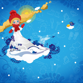 Россия зимой