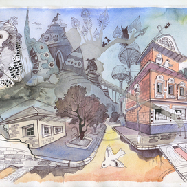 "Город птиц 1"