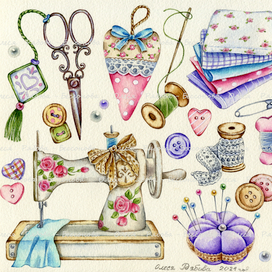 " Швейный клипарт ".