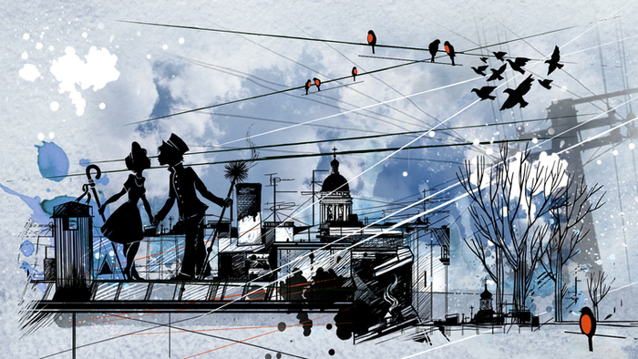 №7 серия иллюстраций для титров теле-сериала