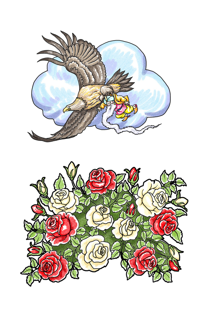 Арабская сказка... про Белоснежку и Краснозорьку