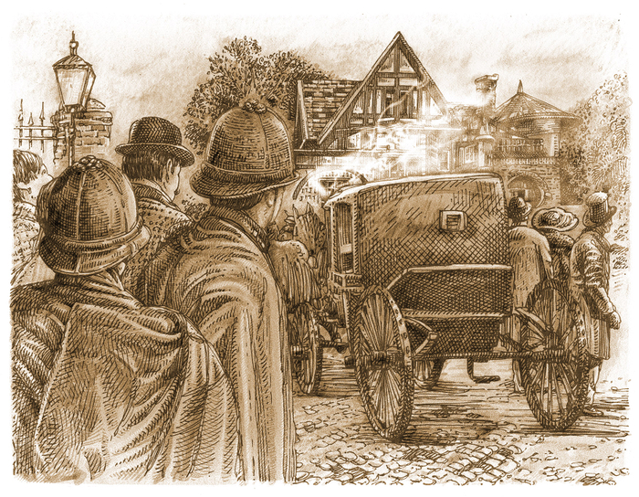 Пожар в особняке Ирэн Адлер