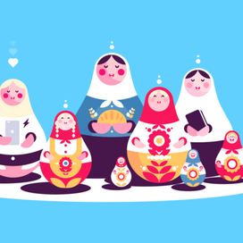 матрешки 