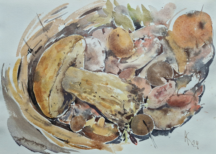 Лесные трофеи и мой первый белый