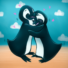 Влюбленные пингвины