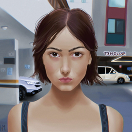 Первая работа с фоном