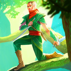 персонаж для карточной игры