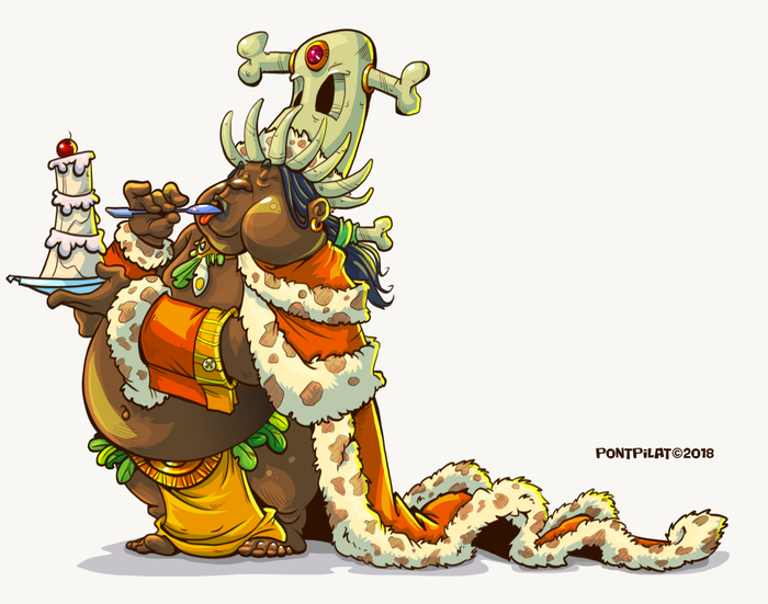 Толстый король