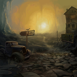 Downworld, arrival gate.