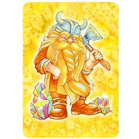 Гном. Персонаж для настольной психологической игры.