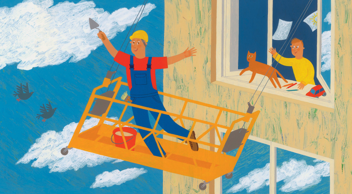 Перелетный штукатур