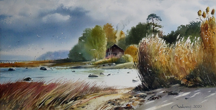 Прощание с осенью.