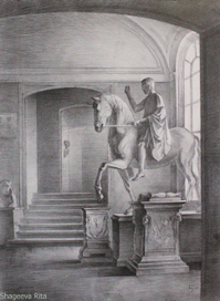 Интерьер музей слепков