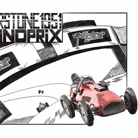 Enzo Ferrari иллюстрированная биография. Разворот 5