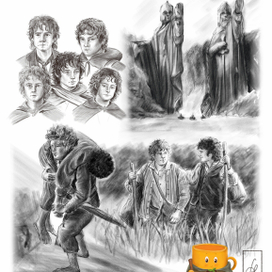 Властелин колец творческий марафон 