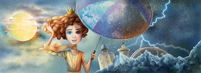 иллюстрация к детской книжне Nothing Kingdom 4