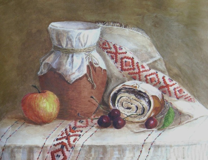 деревенский натюрморт